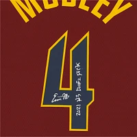 Evan Mobley Cleveland Cavaliers Autographed Wine Nike Swingman Jersey with "2021 #3 Pick" Inscription