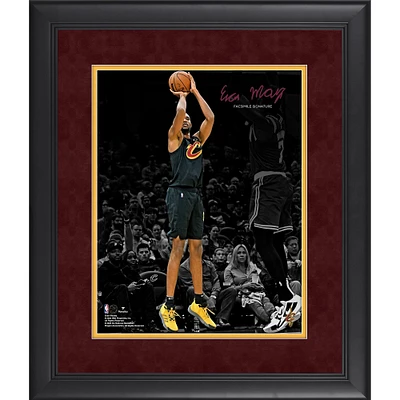 Evan Mobley Cleveland Cavaliers Facsimile Signature Framed 11" x 14" Spotlight Photograph