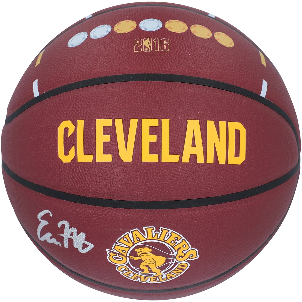 Evan Mobley Cleveland Cavaliers Signed Wilson City Edition Collectors Basketball