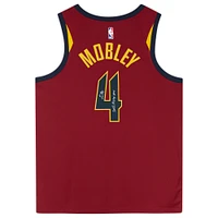Evan Mobley Wine Cleveland Cavaliers Autographed Nike Icon Swingman Jersey with "2022 Rising Star" Inscription