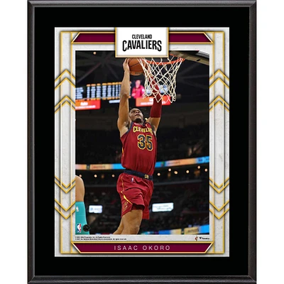 Plaque de joueur sublimée des Cleveland Cavaliers 10,5'' x 13'' d'Isaac Okoro
