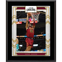 Plaque de joueur sublimée des Cleveland Cavaliers 10,5'' x 13'' d'Isaac Okoro