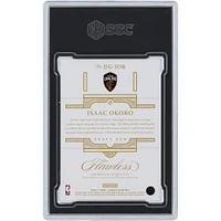 Carte de recrue authentifiée 9,5/10 Panini Flawless Draft Gem Emerald #DG-IOK #5/5 SGC autographiée par Isaac Okoro des Cleveland Cavaliers 2020-21