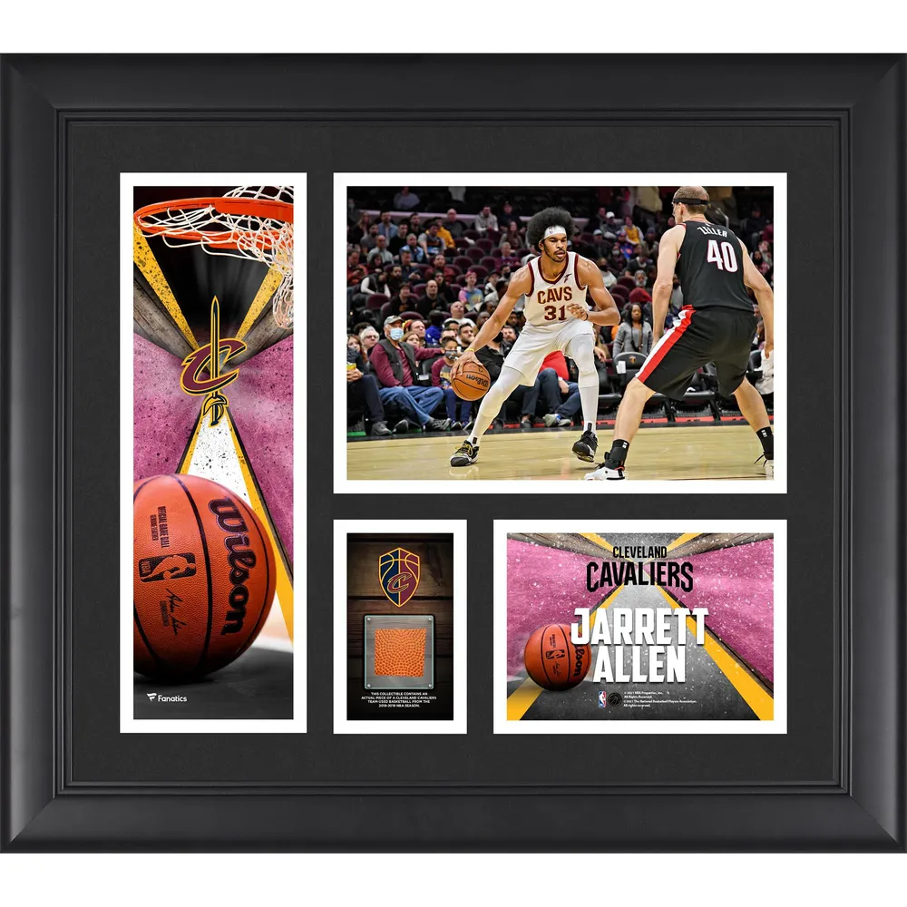 Lids Jarrett Allen Cleveland Cavaliers Fanatics Authentic 15'' x 17''  Collage with a Piece of Team-Used Ball | Pueblo Mall