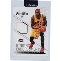 Carte Relic #6 des Cleveland Cavaliers 2014-15 Panini Excalibur Ringing Endorsements Materials