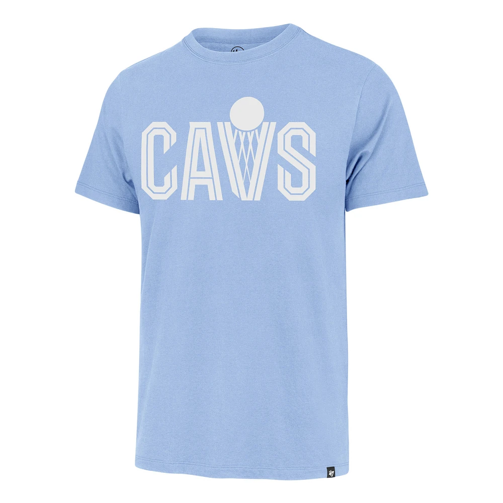 Men's '47 Light Blue Cleveland Cavaliers Franklin T-Shirt