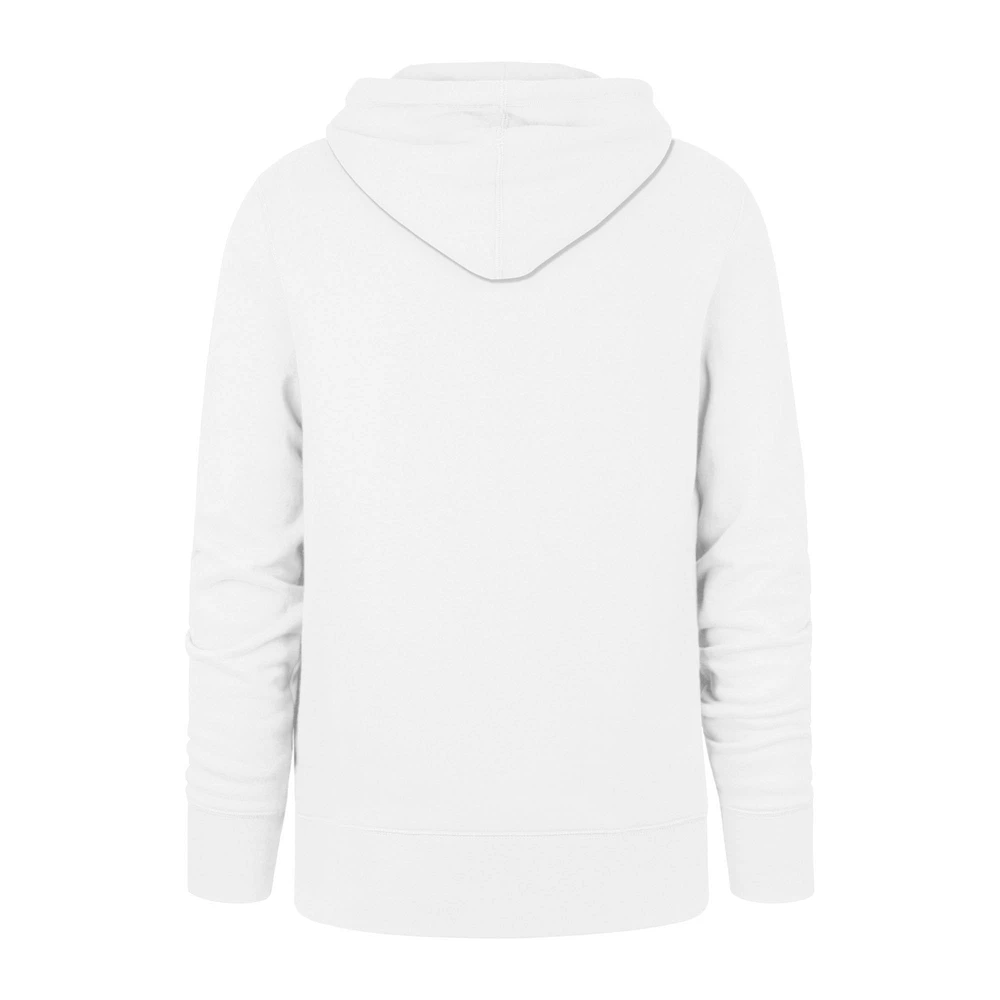 Men's '47  White Cleveland Cavaliers Headline Pullover Hoodie
