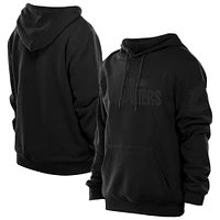 Men's New Era  Black Cleveland Cavaliers Tonal Premium Pullover Hoodie