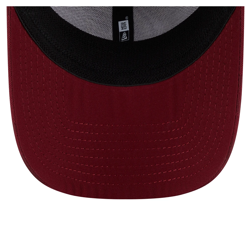 Men's New Era  Wine Cleveland Cavaliers Subtle Camo 39THIRTY Flex Hat