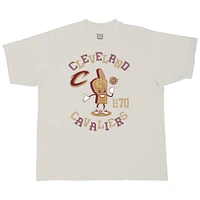 Men's Stadium Essentials  Cream Cleveland Cavaliers Number One Oversized T-Shirt