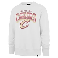 Men's '47 White Cleveland Cavaliers Spotlight Headline Pullover Sweatshirt