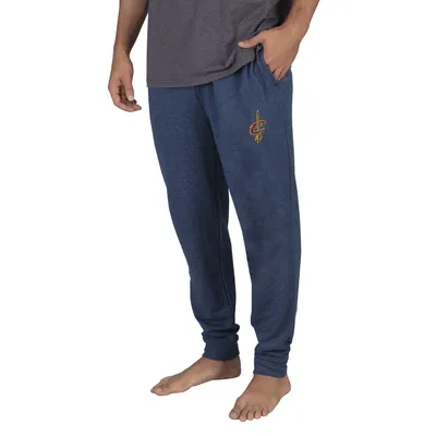 Cleveland Cavaliers Concepts Sport Mainstream Cuffed Terry Pants - Navy