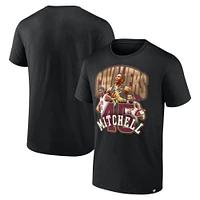 T-shirt noir pour homme Donovan Mitchell, fanatiques des Cleveland Cavaliers, Notorious 4.0