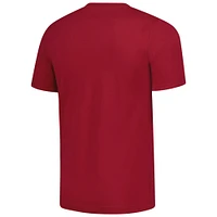 Men's Fanatics  Wine Cleveland Cavaliers Location Just Net T-Shirt