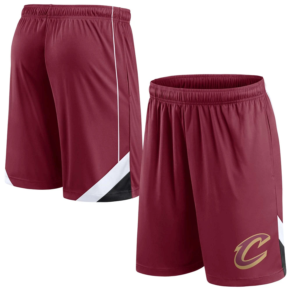 Short Slice Fanatics Wine Cleveland Cavaliers pour hommes