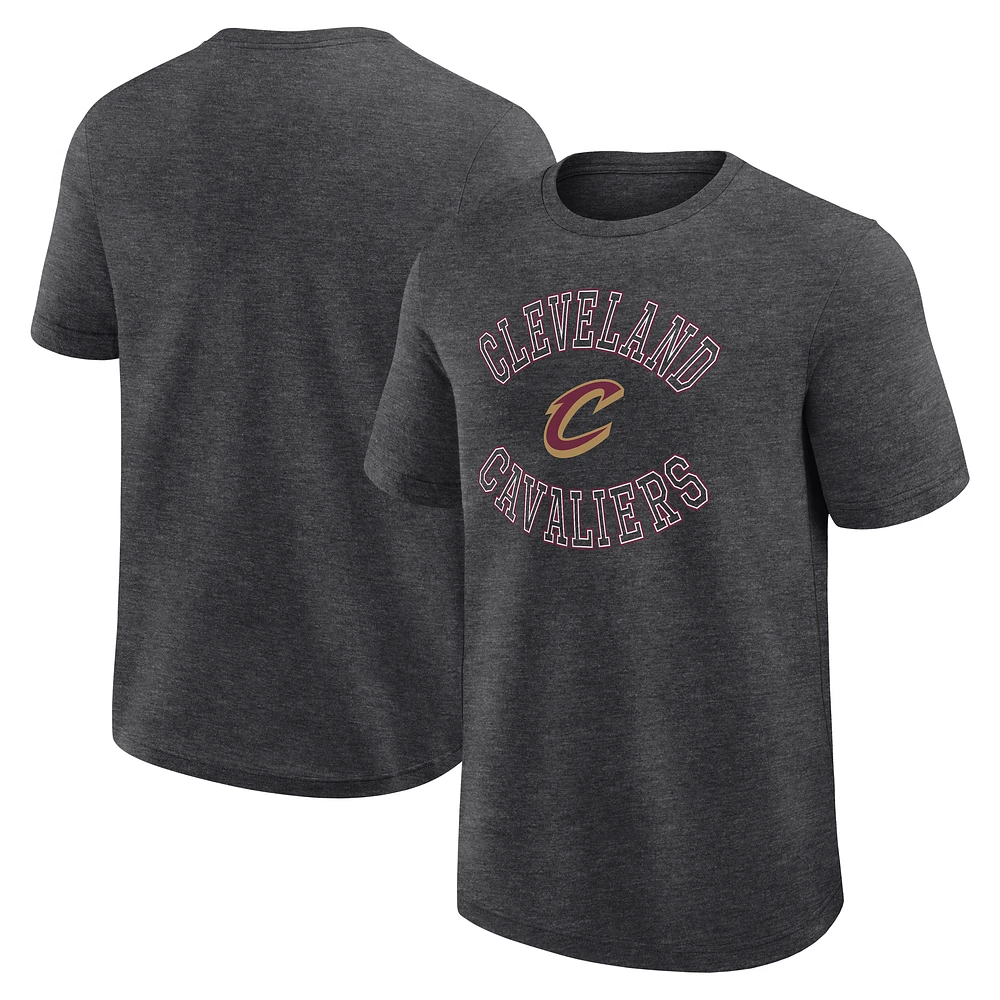 Men's  Heather Charcoal Cleveland Cavaliers Success T-Shirt