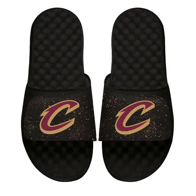 Cleveland Cavaliers ISlide Speckle Slide Sandals - Black