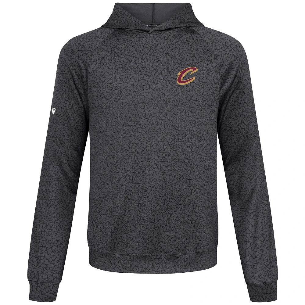 Men's Levelwear Black Cleveland Cavaliers Challenger Pullover Hoodie