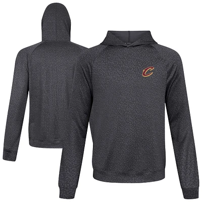 Men's Levelwear Black Cleveland Cavaliers Challenger Pullover Hoodie