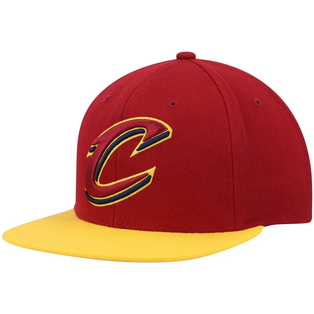 Cleveland Cavaliers Mitchell & Ness Hardwood Classics Snapback Hat