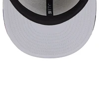 Men's New Era Gray Cleveland Cavaliers Active Color Camo Visor 59FIFTY Fitted Hat