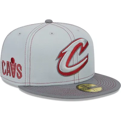 Lids Cleveland Cavaliers New Era Official Team Color 2-Tone 59FIFTY Fitted  Hat