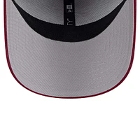 Men's New Era Heather Gray/Wine Cleveland Cavaliers Active Digi-Tech Two-Tone 9FORTY Adjustable Hat