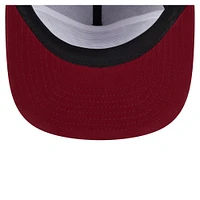 Men's New Era Wine Cleveland Cavaliers Team Text Golfer Snapback Hat