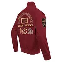 Veste zippée complète Pro Standard Wine Cleveland Cavaliers Area Code pour homme