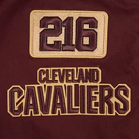 Men's Pro Standard Wine Cleveland Cavaliers Area Code Full-Zip Jacket