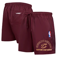 Short Pro Standard Wine pour homme des Cleveland Cavaliers Area Code