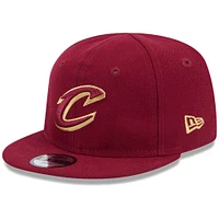 Newborn & Infant New Era Wine Cleveland Cavaliers My First 9FIFTY Adjustable Hat