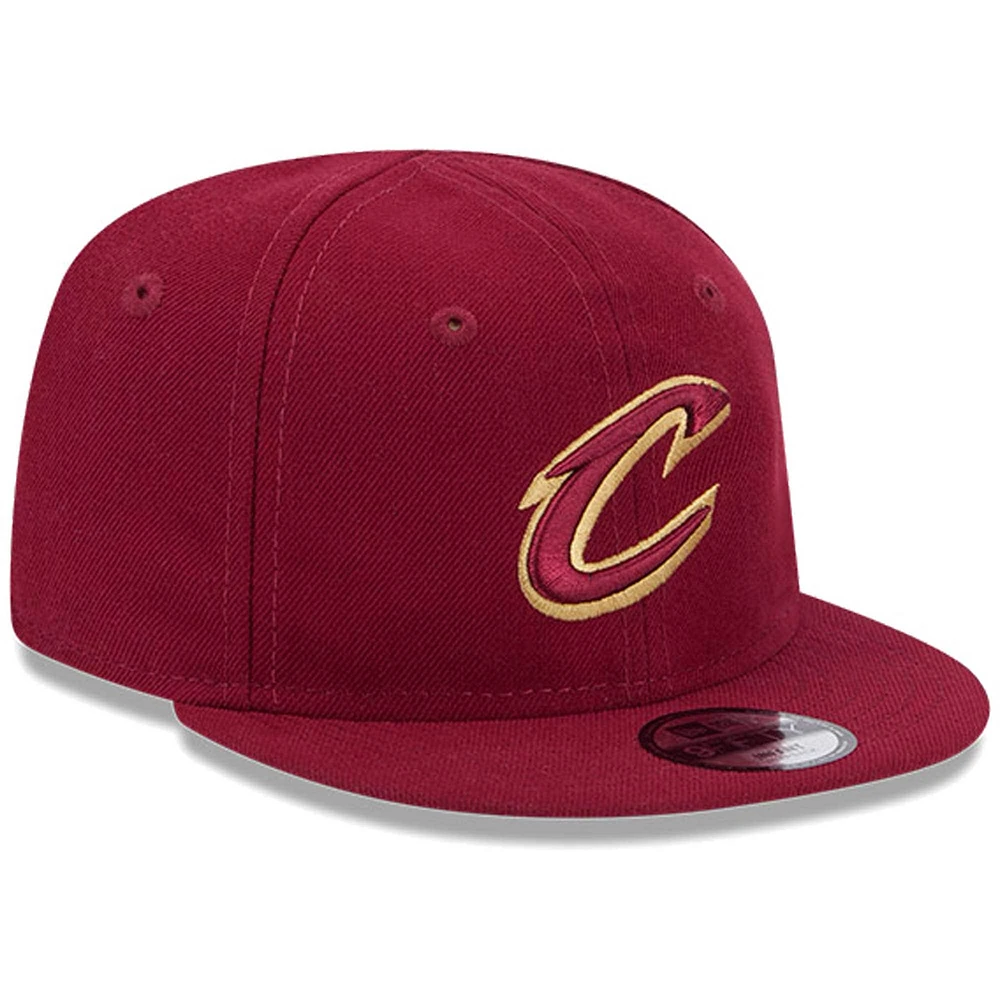 Newborn & Infant New Era Wine Cleveland Cavaliers My First 9FIFTY Adjustable Hat