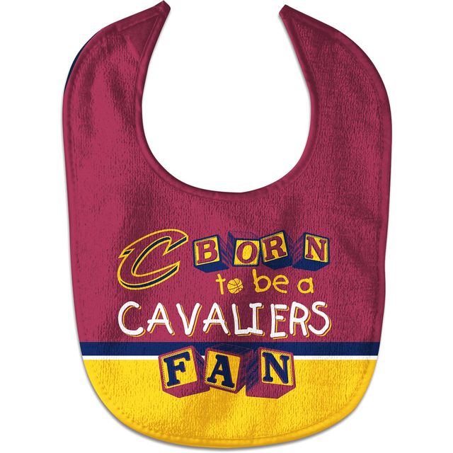 Nouveau-né et nourrisson WinCraft Cleveland Cavaliers Born to Be a Fan All-Pro - Bavoir pour bébé