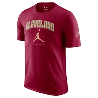 Unisex Jordan Brand Wine Cleveland Cavaliers Essential Cities T-Shirt