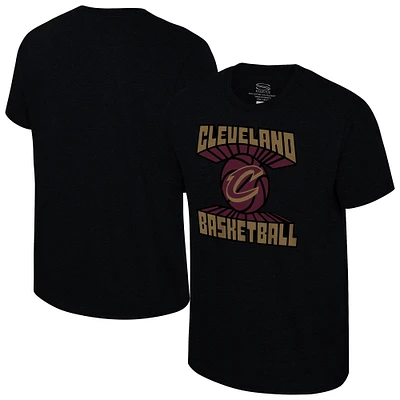 Unisex Stadium Essentials  Black Cleveland Cavaliers Club Time Tri-Blend T-Shirt