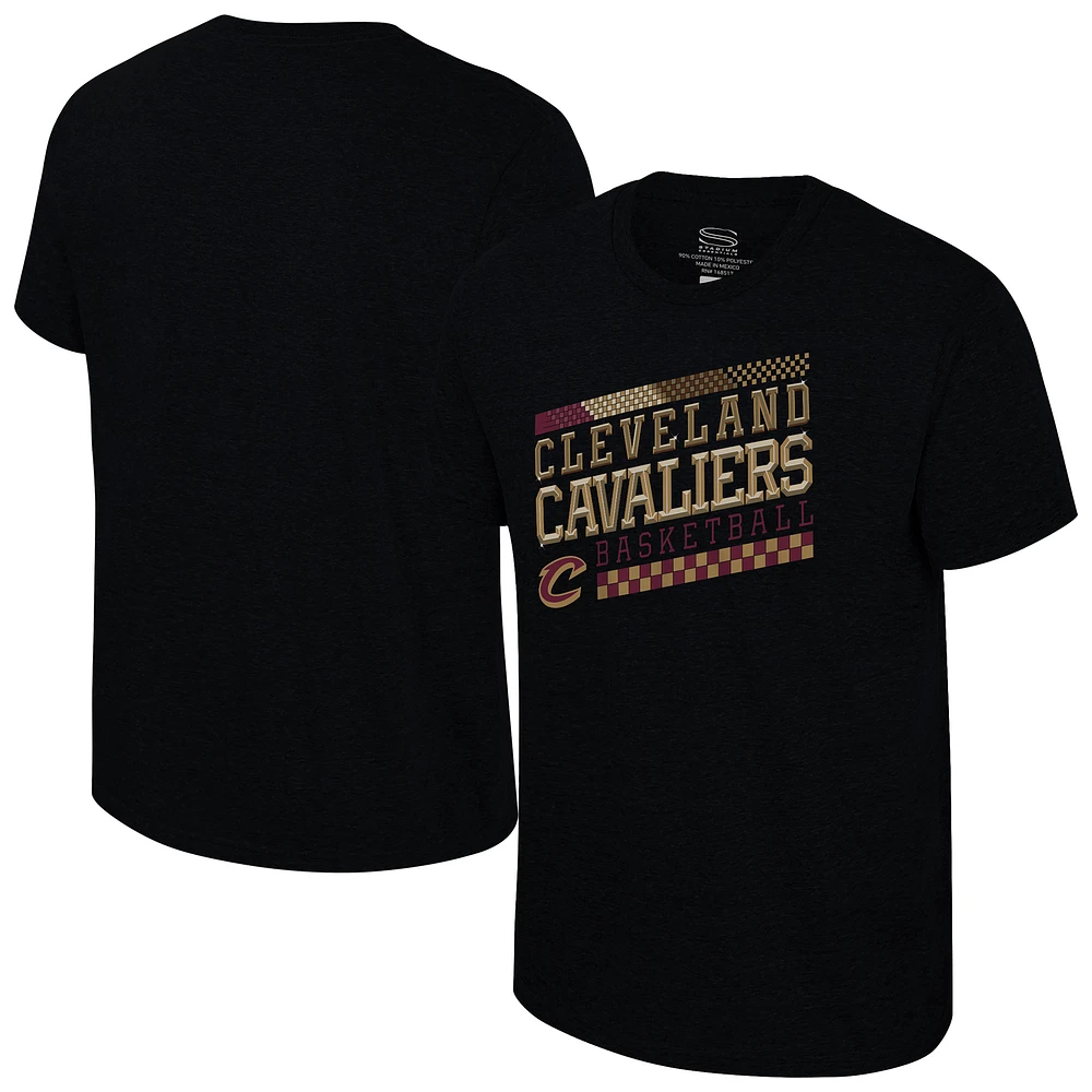 Unisex Stadium Essentials  Black Cleveland Cavaliers Drive to Win Tri-Blend T-Shirt