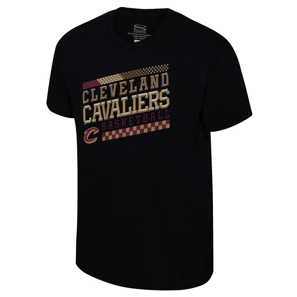 Unisex Stadium Essentials  Black Cleveland Cavaliers Drive to Win Tri-Blend T-Shirt