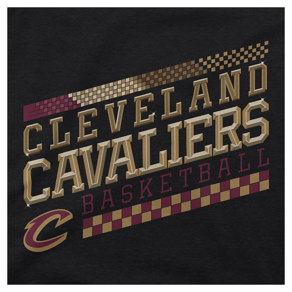 Unisex Stadium Essentials  Black Cleveland Cavaliers Drive to Win Tri-Blend T-Shirt