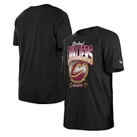 T-shirt unisexe New Era noir Cleveland Cavaliers Summer Classics