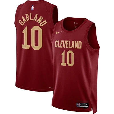 Maillot Nike Darius Garland Wine Cleveland Cavaliers Swingman unisexe - Édition Icon