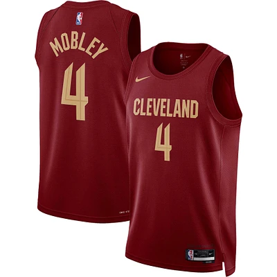 Unisex Nike Evan Mobley Wine Cleveland Cavaliers Swingman Jersey - Icon Edition