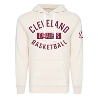 Sweat à capuche unisexe Sportiqe crème Cleveland Cavaliers Olsen Tri-Blend