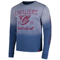 T-shirt unisexe à manches longues Sportiqe Cleveland Cavaliers Mohave Sun-Dipped bleu marine