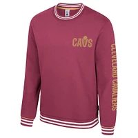 Sweat-shirt unisexe Stadium Essentials Wine Cleveland Cavaliers Half-Time 2
