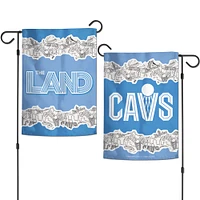 Drapeau de jardin recto verso WinCraft Cleveland Cavaliers 2024/25 City Edition 12" x 18"