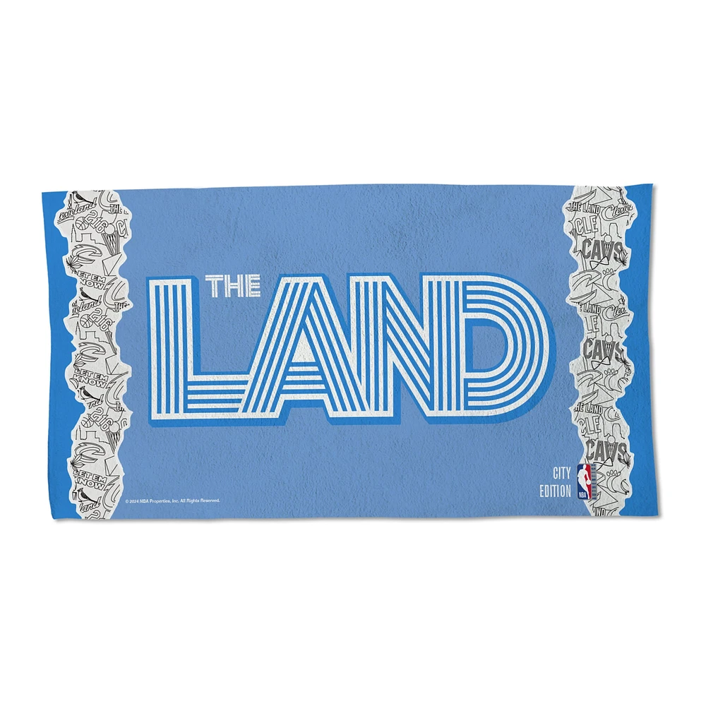 WinCraft Cleveland Cavaliers 2024/25 City Edition On Court 22'' x 42'' Single-Sided Beach Towel