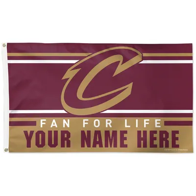 Cleveland Cavaliers WinCraft 3'' x 5'' Personalized One-Sided Deluxe Flag