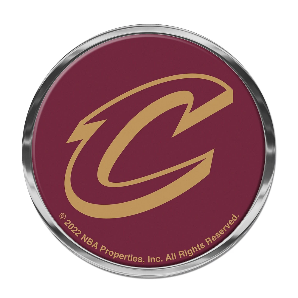 WinCraft Cleveland Cavaliers Chrome Domed MVP Auto Emblem