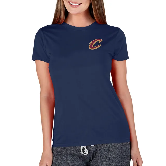 Cleveland Indians Concepts Sport Women's Marathon Knit T-Shirt